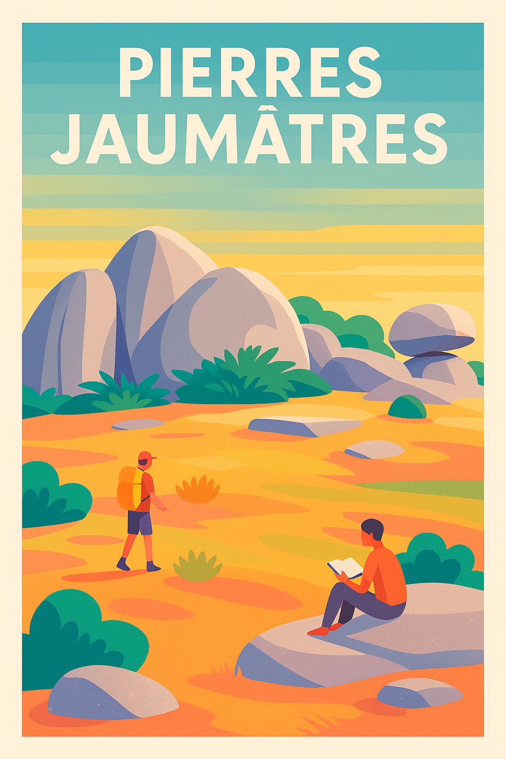 Affiche de Pierres Jaumâtres - L'évasion mystique au cœur de la Creuse