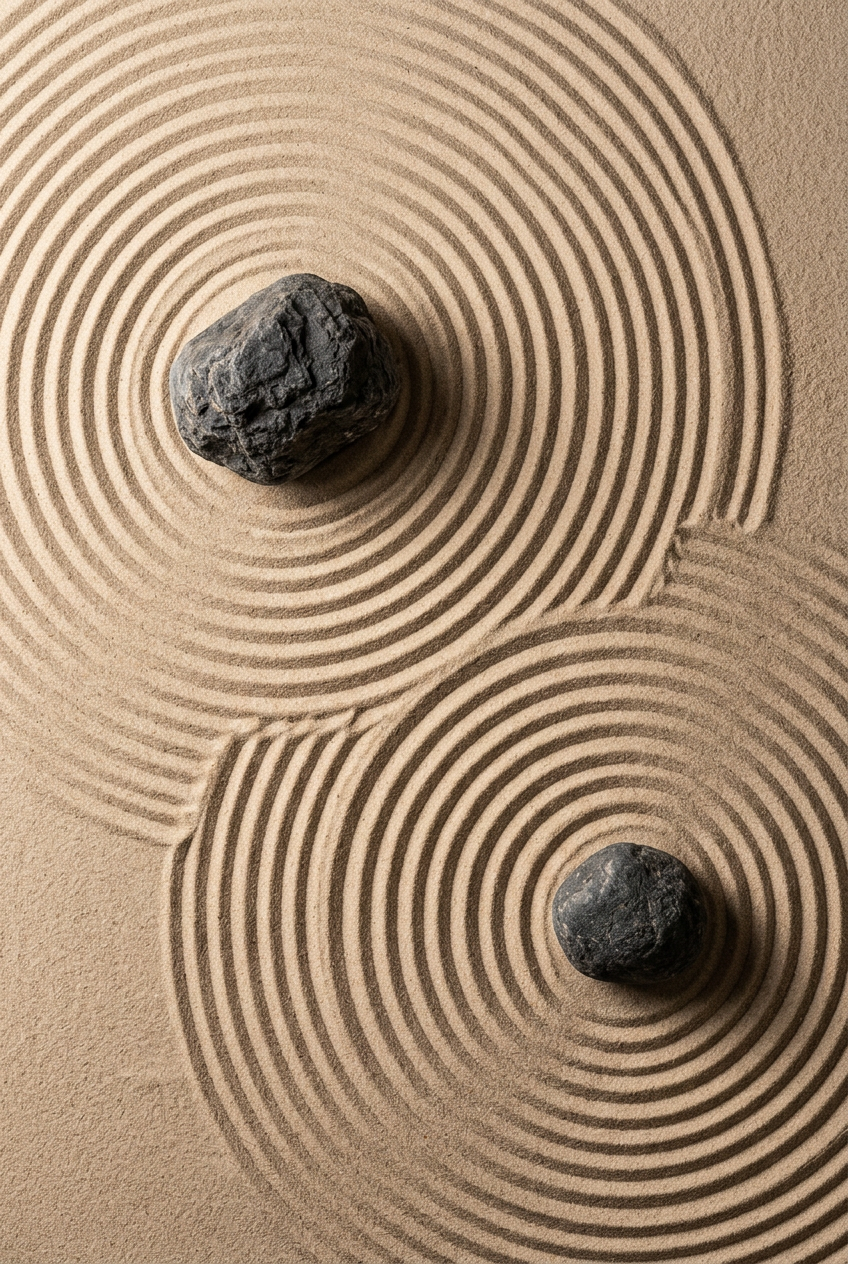 Affiche Chambre Jardin Zen - Poster Zen