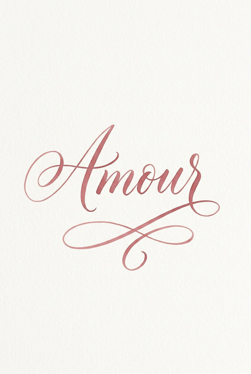 Affiche Chambre Amour - Poster Citation