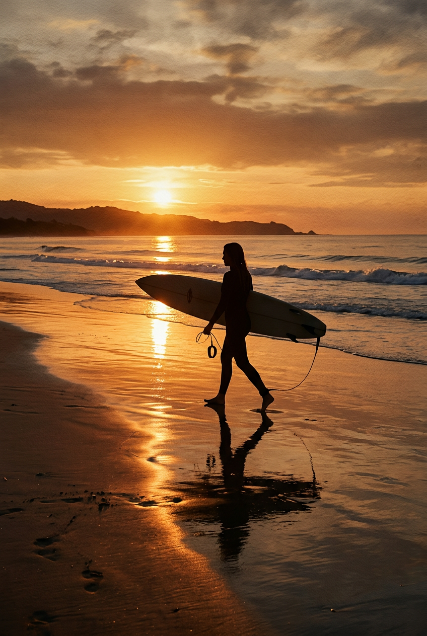Affiche Chambre Ado Surfeur - Poster Surf