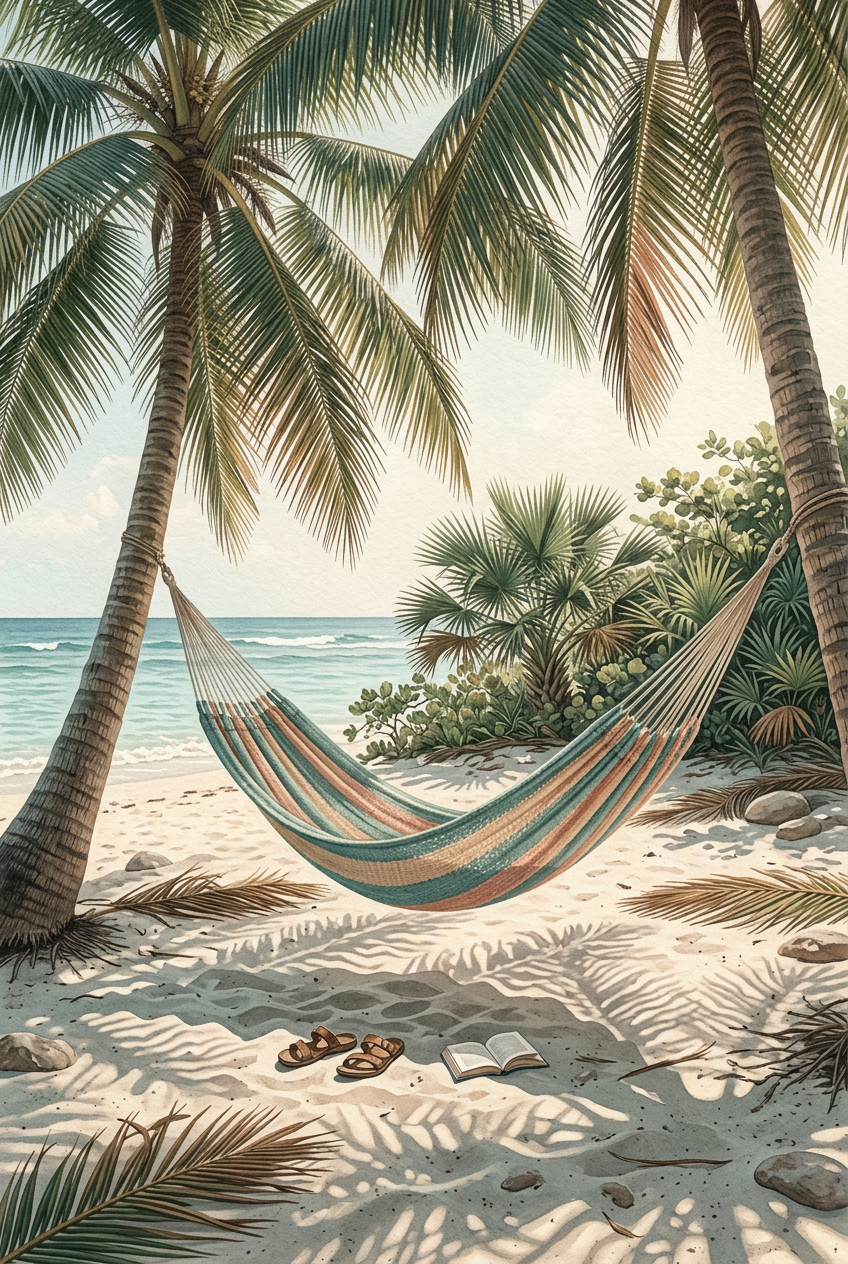 Affiche Chambre Ado Hamac - Poster Surf