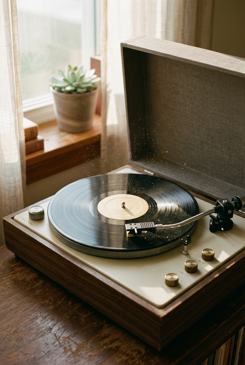 Affiche Chambre Ado Platine Vinyle - Poster Musique