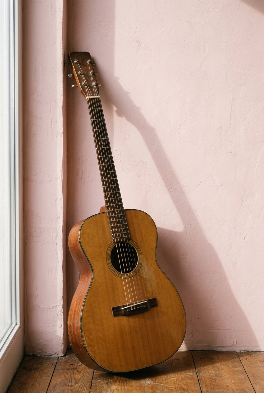 Affiche Chambre Ado Guitare Acoustique - Poster Musique