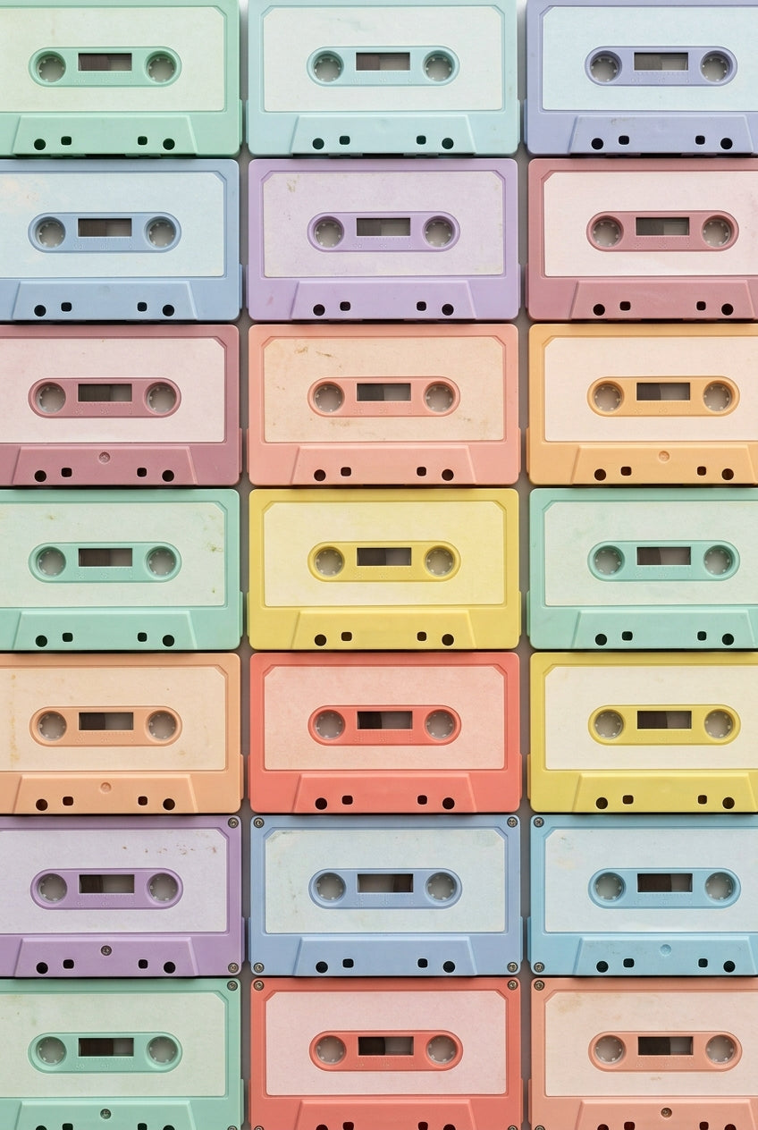 Affiche Chambre Ado Cassettes - Poster Musique