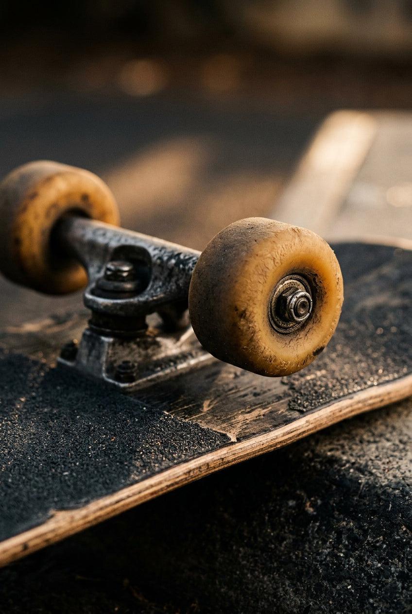 Affiche Chambre Ado Roues de Skate - Poster Skate