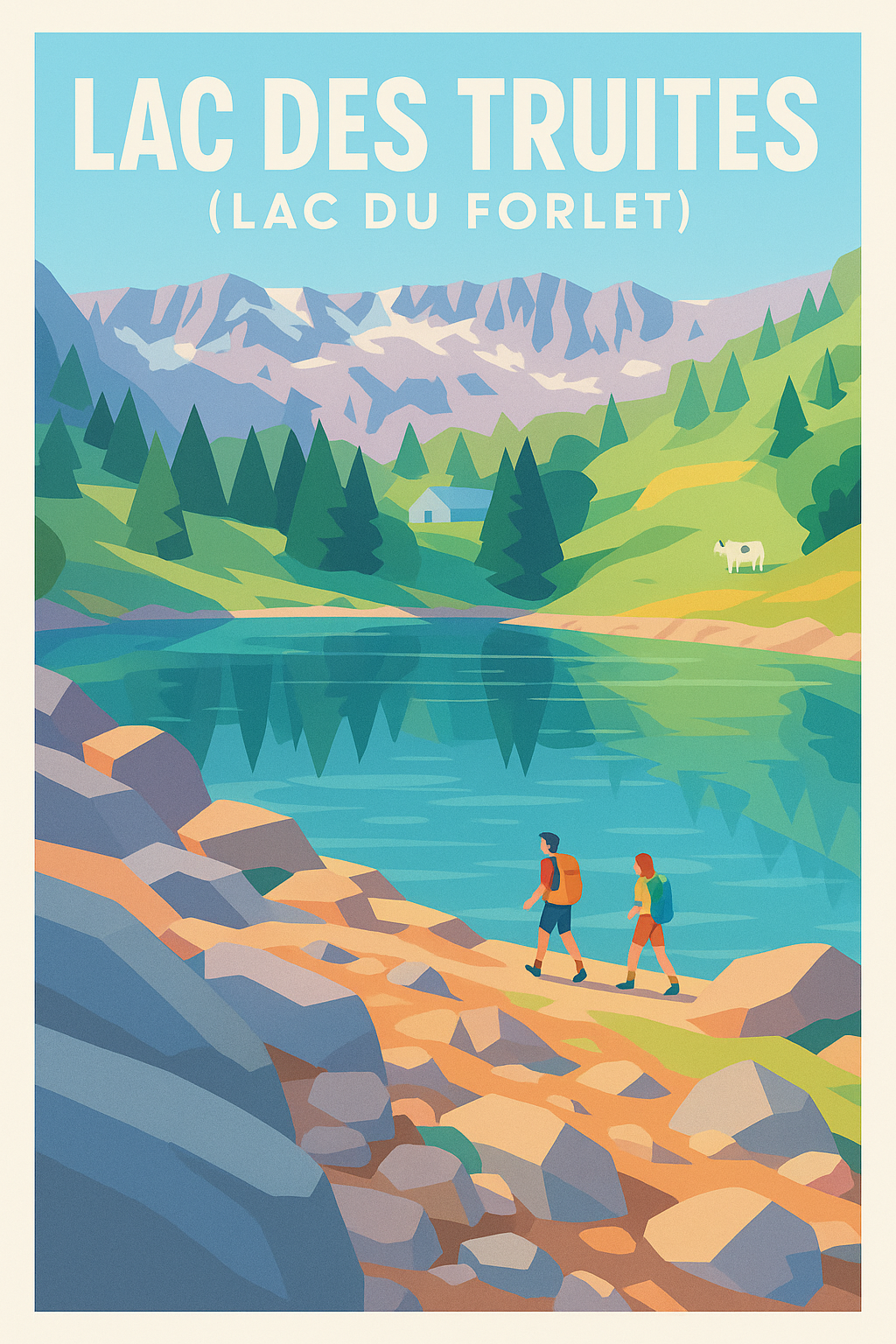 Affiche de Lac des Truites - Évasion sauvage au cœur du massif des Vosges