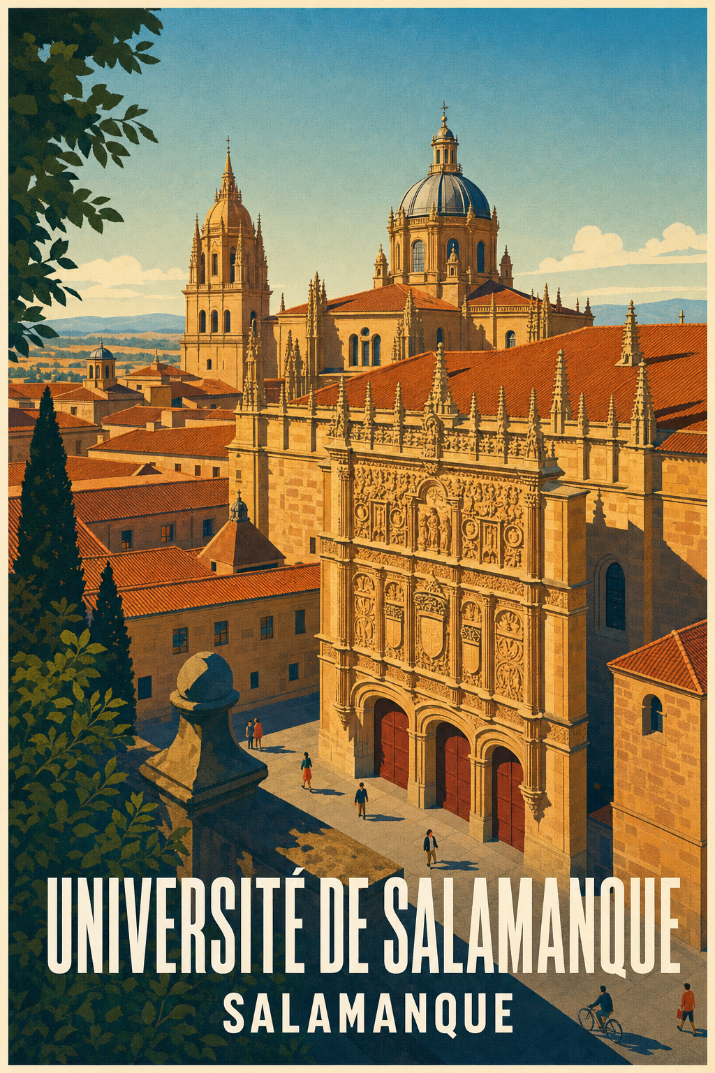 Affiche de Salamanque, poster université