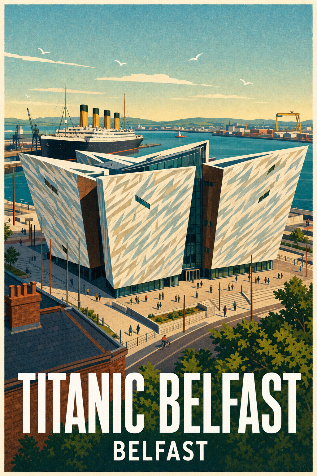 Affiche de Belfast, Titanic Belfast