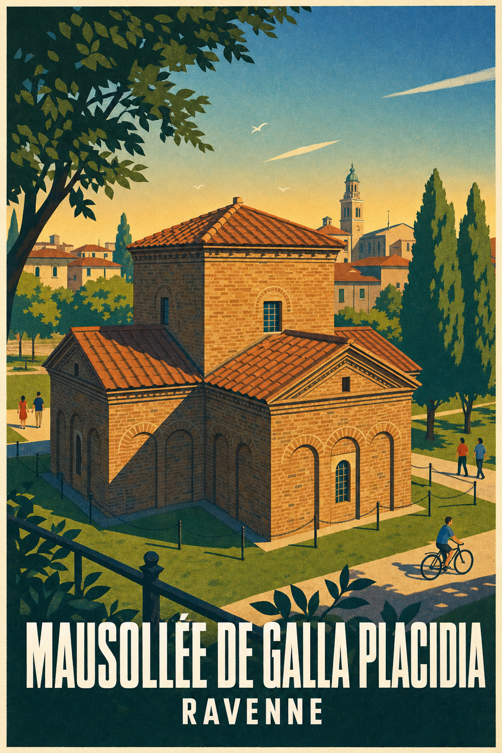 Poster du Mausolée de Galla Placidia, Ravenne