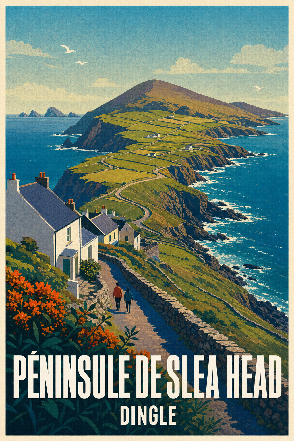 Poster de la Péninsule de Slea Head, Irlande