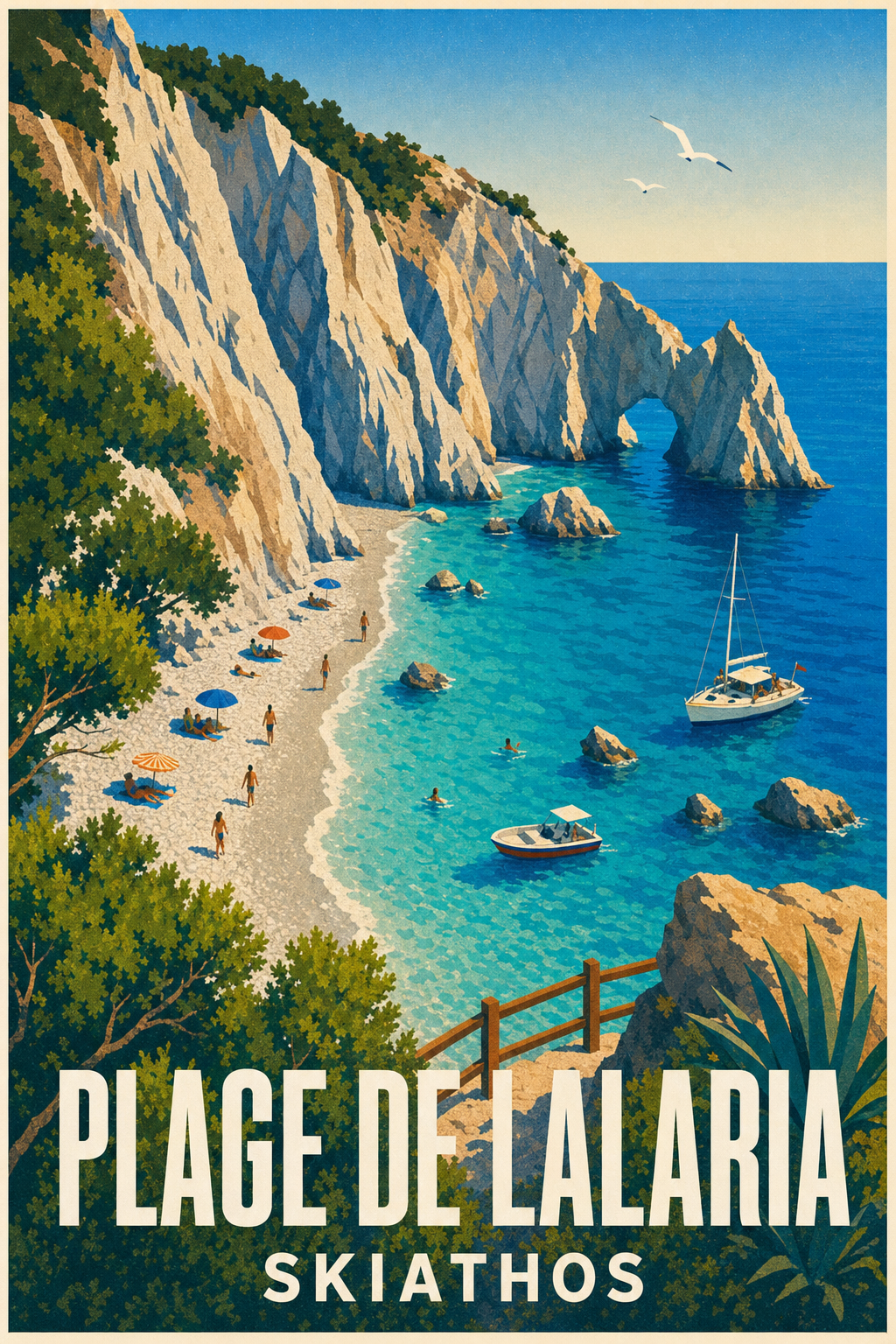 Affiche de Lalaria, poster de Skiathos