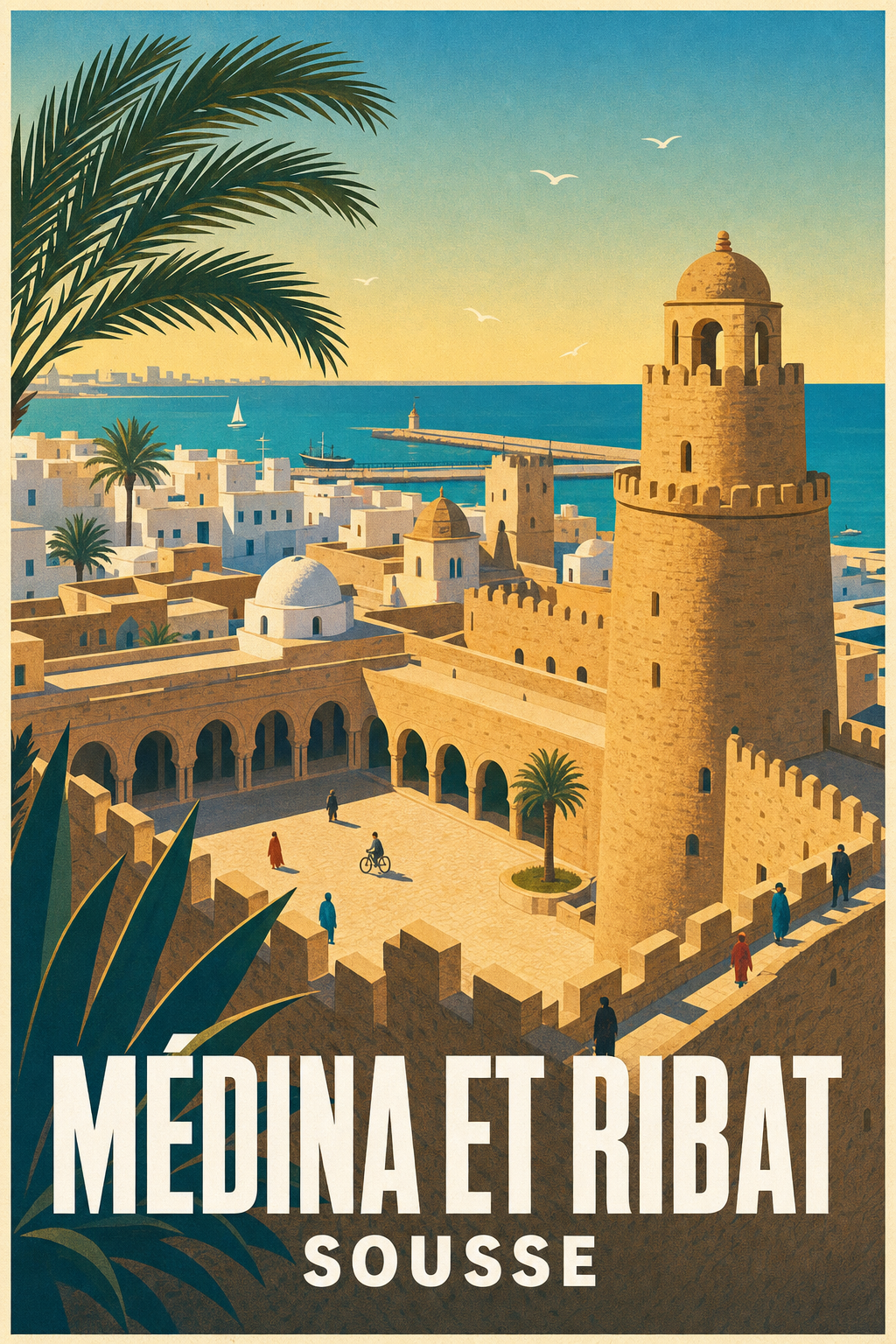 Affiche de Sousse, Médina et Ribat