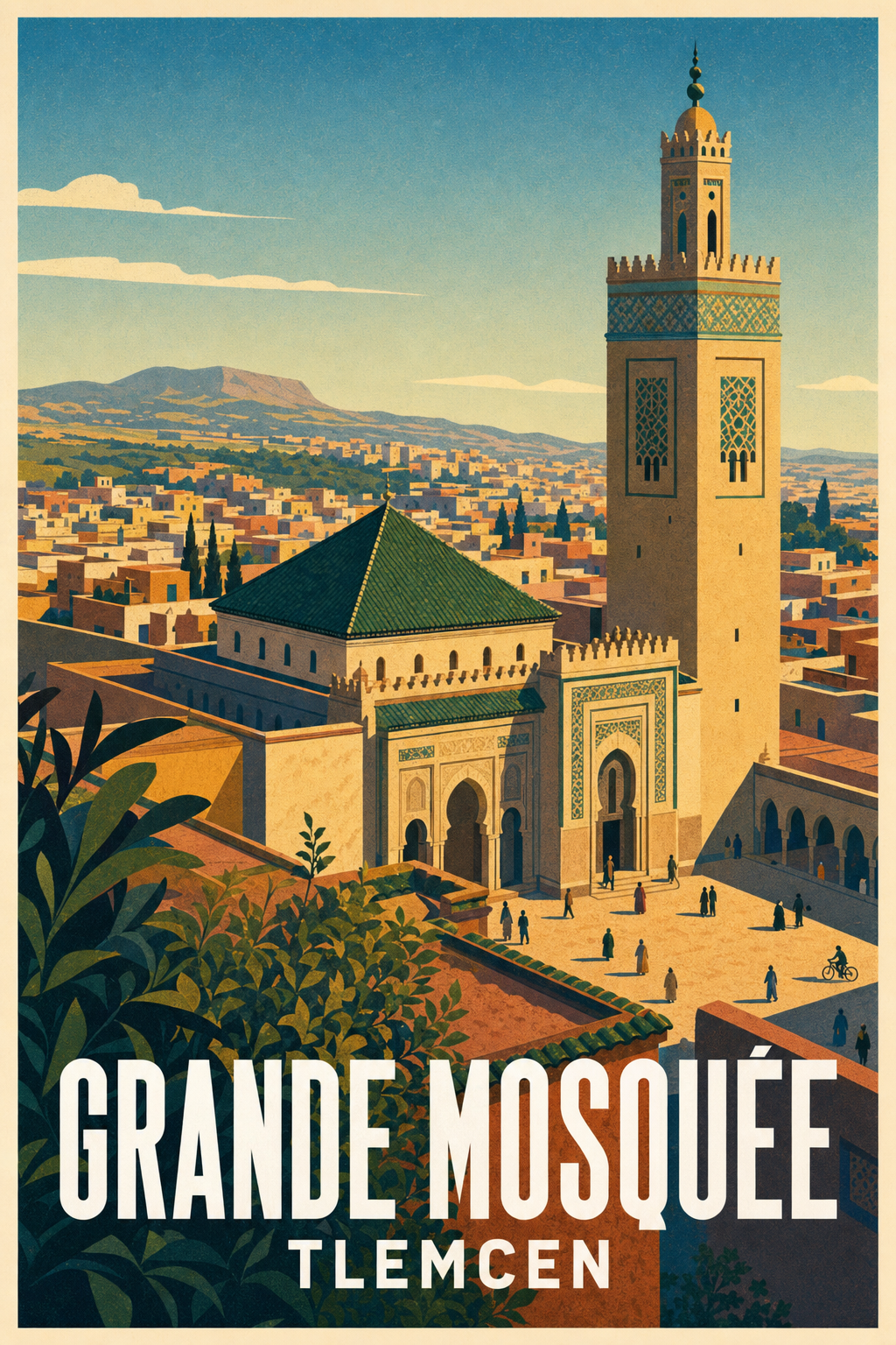 Affiche de Tlemcen, la Grande Mosquée