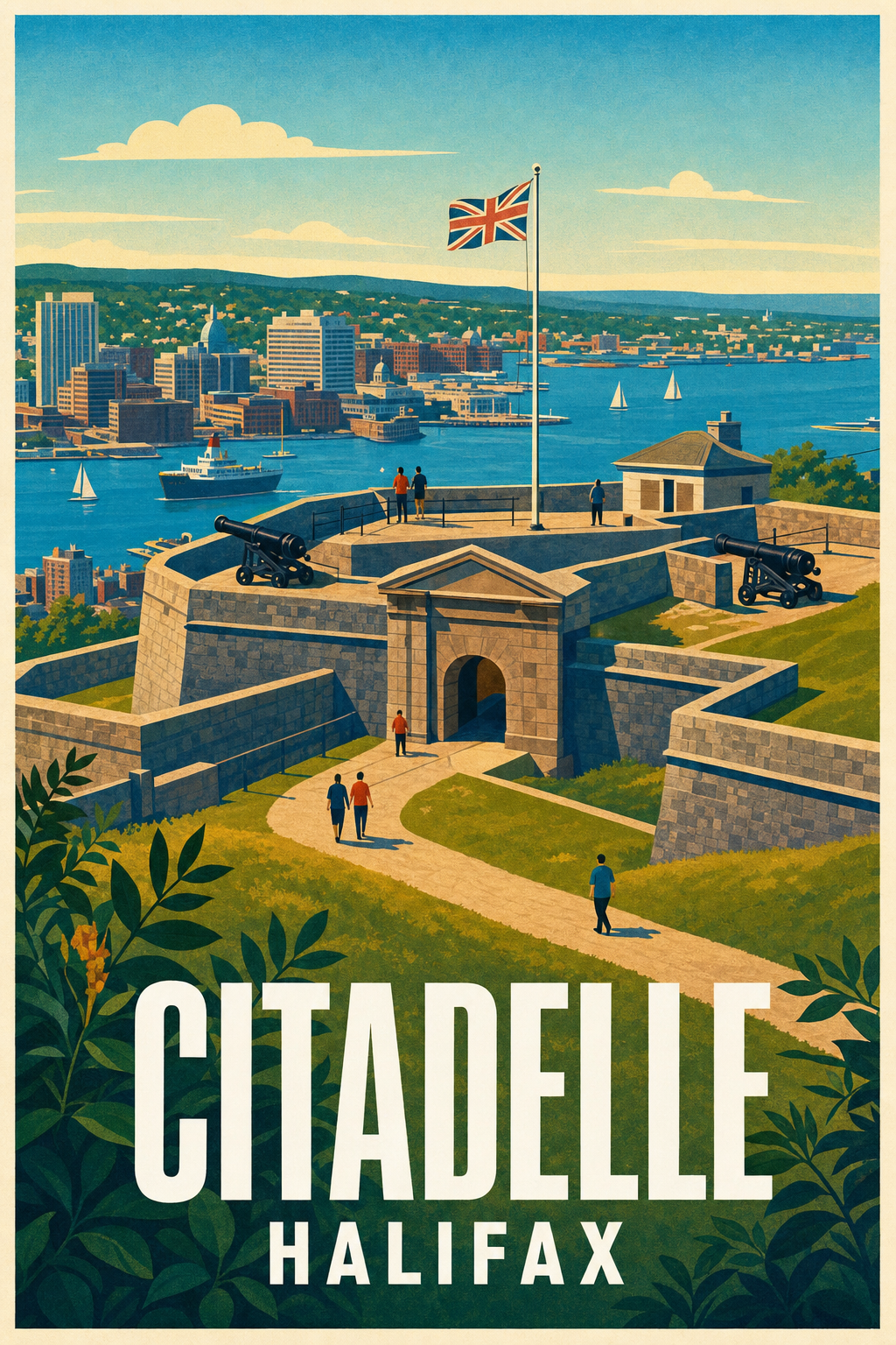 Affiche d'Halifax, Citadelle historique