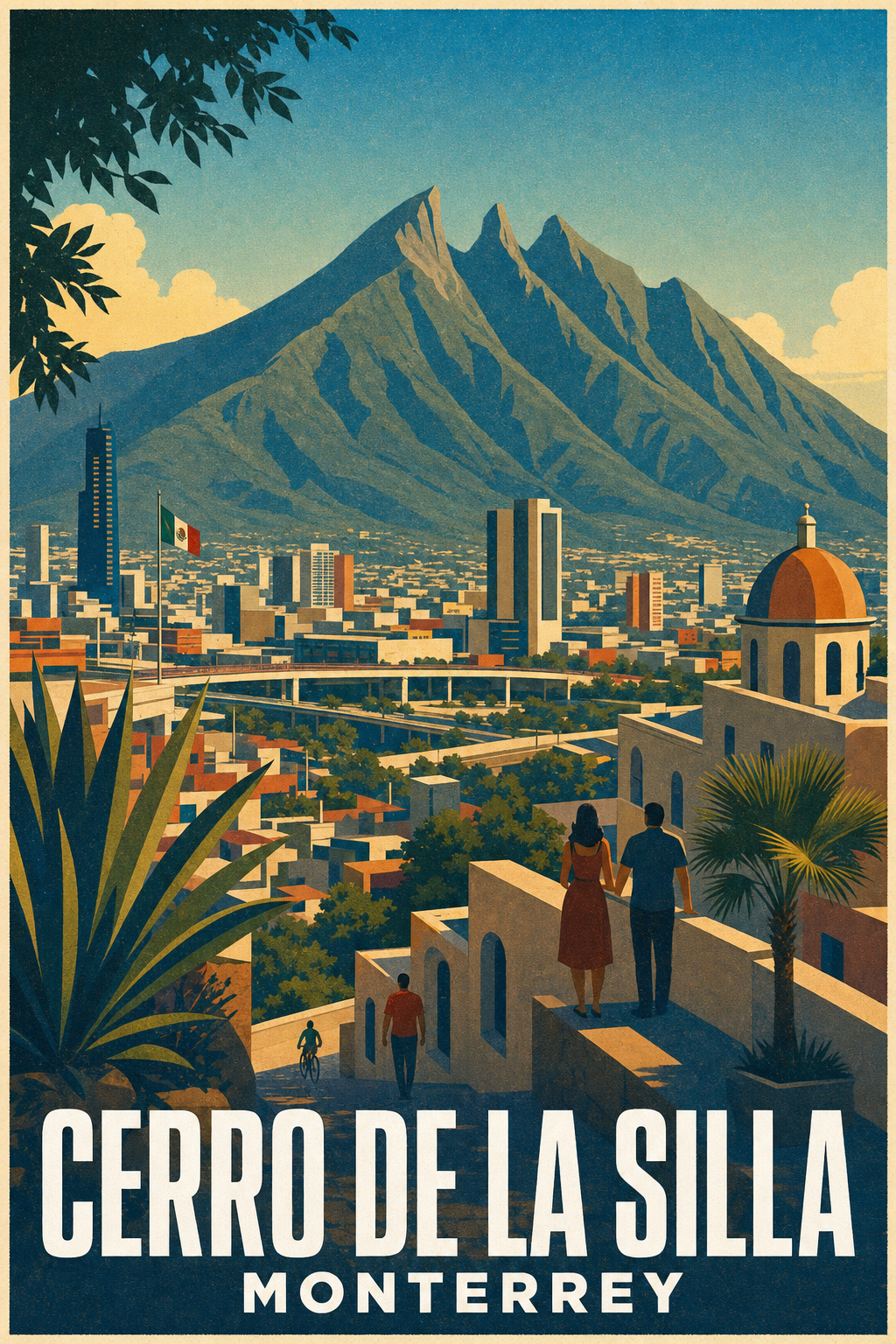 Affiche de Monterrey, poster Cerro de la Silla