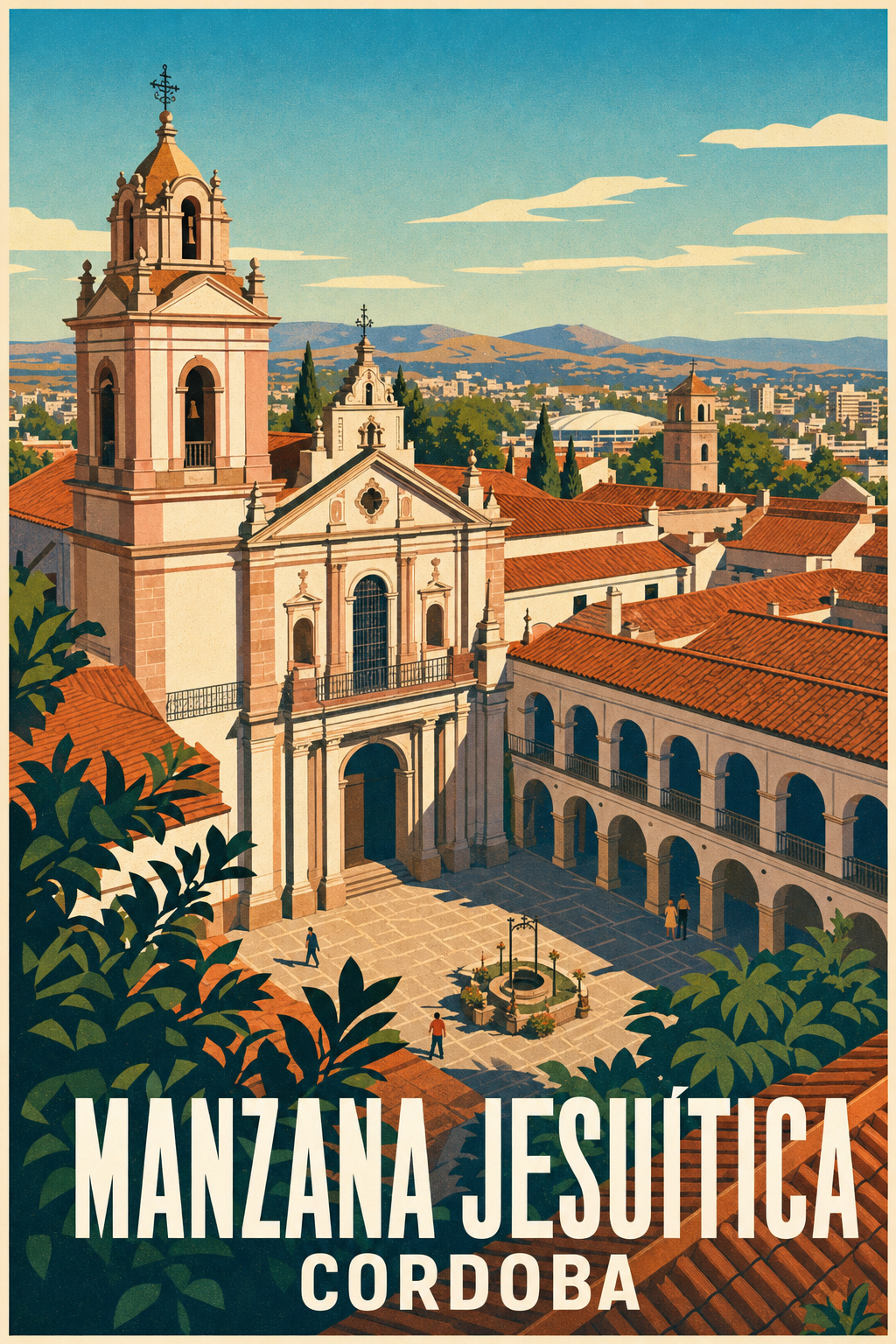 Affiche de Cordoba, poster Manzana Jesuítica