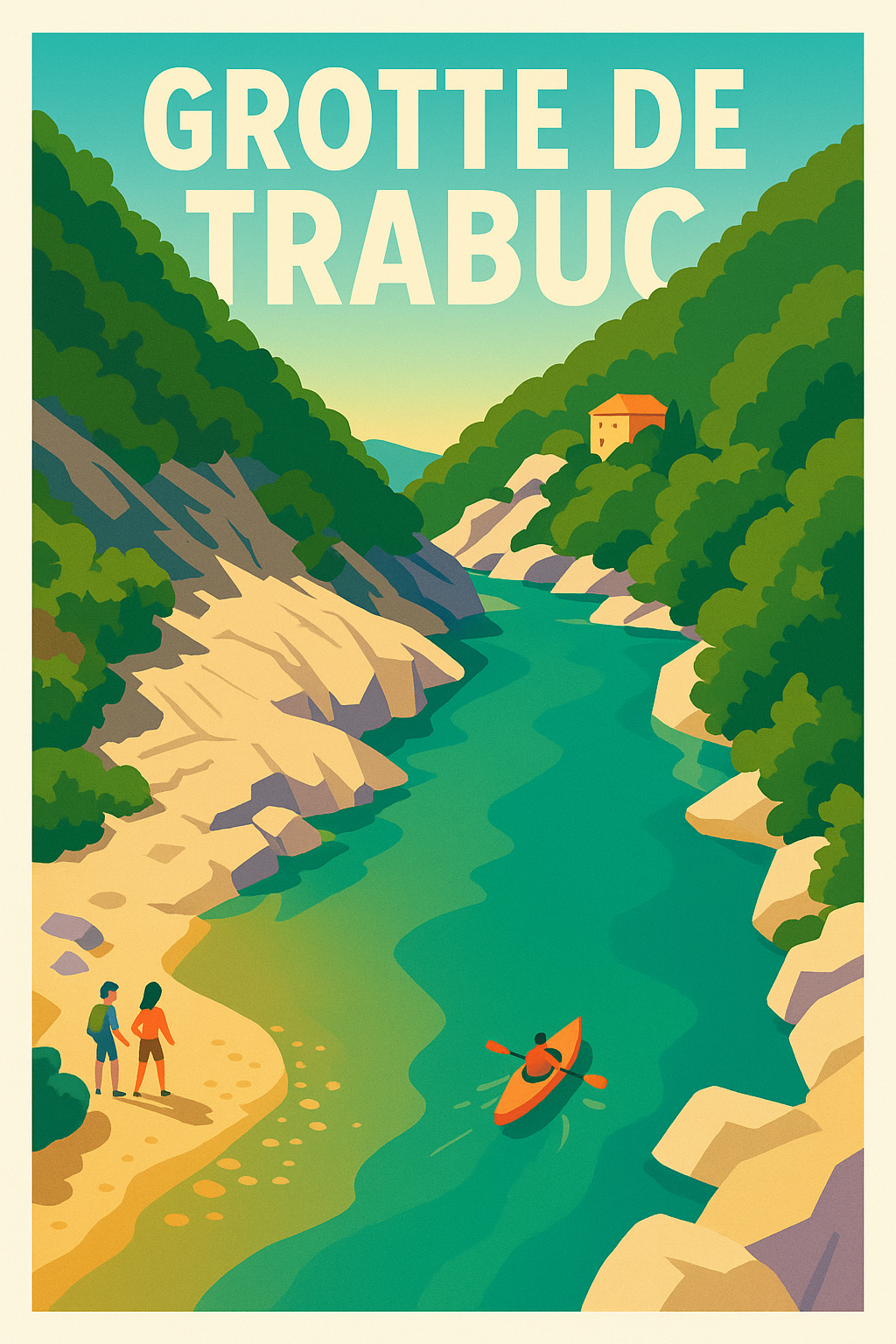 Affiche de Grotte de Trabuc - Plongez au cœur des Cévennes