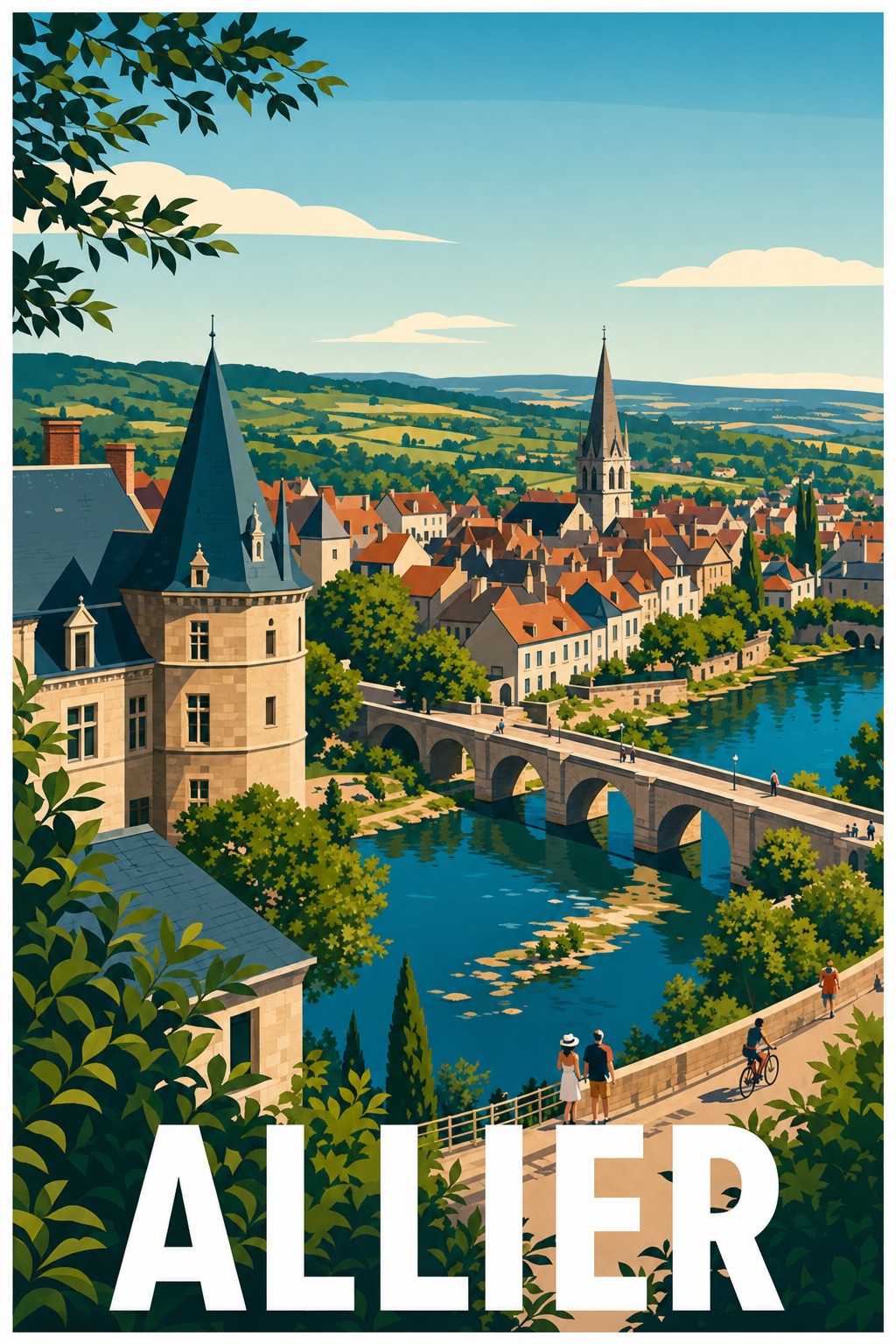 Affiche de l'Allier
