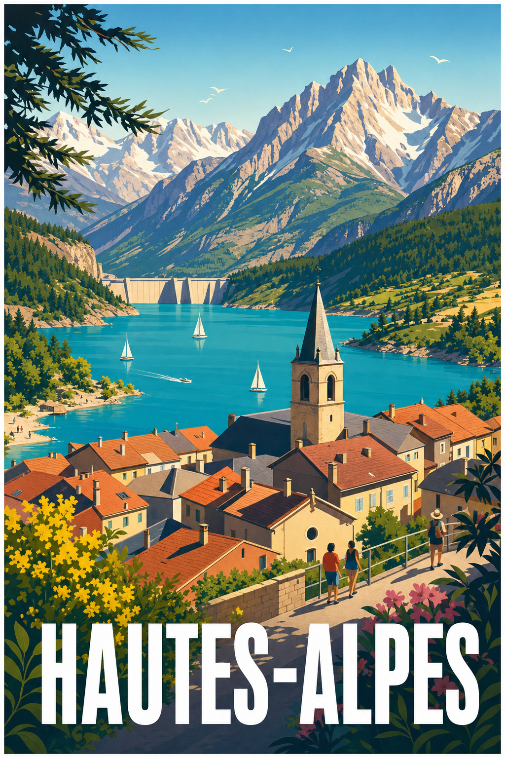 Affiche des Hautes-Alpes