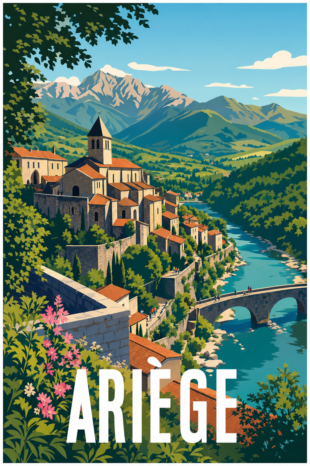 Affiche de l'Ariège
