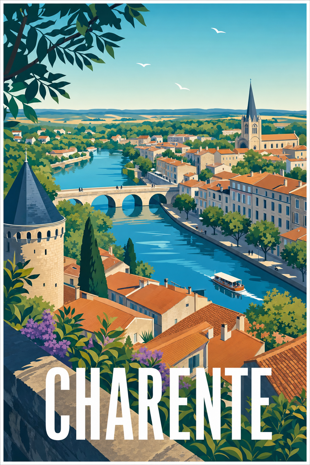 Affiche de la Charente