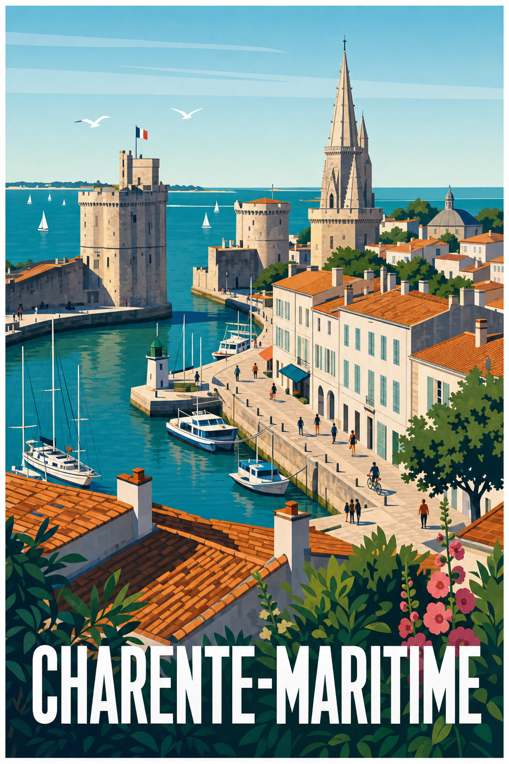 Affiche de la Charente-Maritime