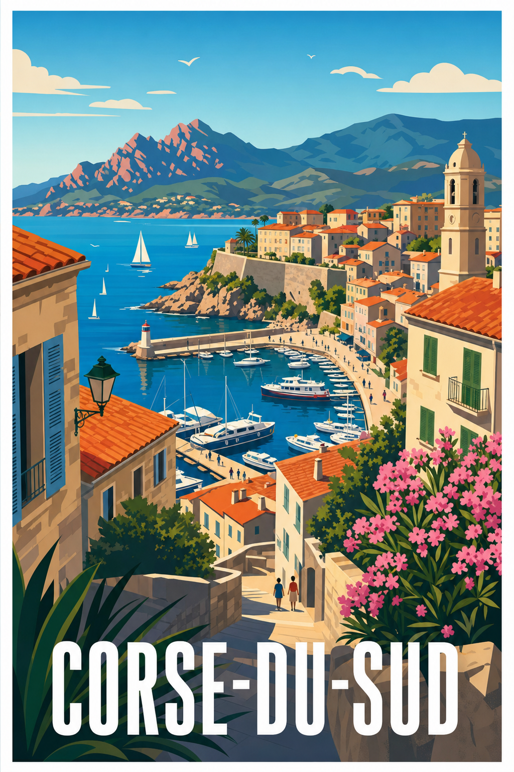 Affiche de la Corse-du-Sud