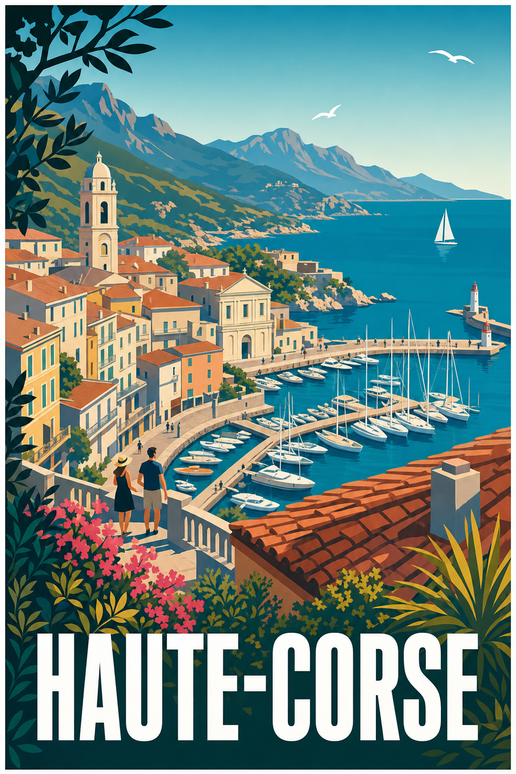 Affiche de la Haute-Corse