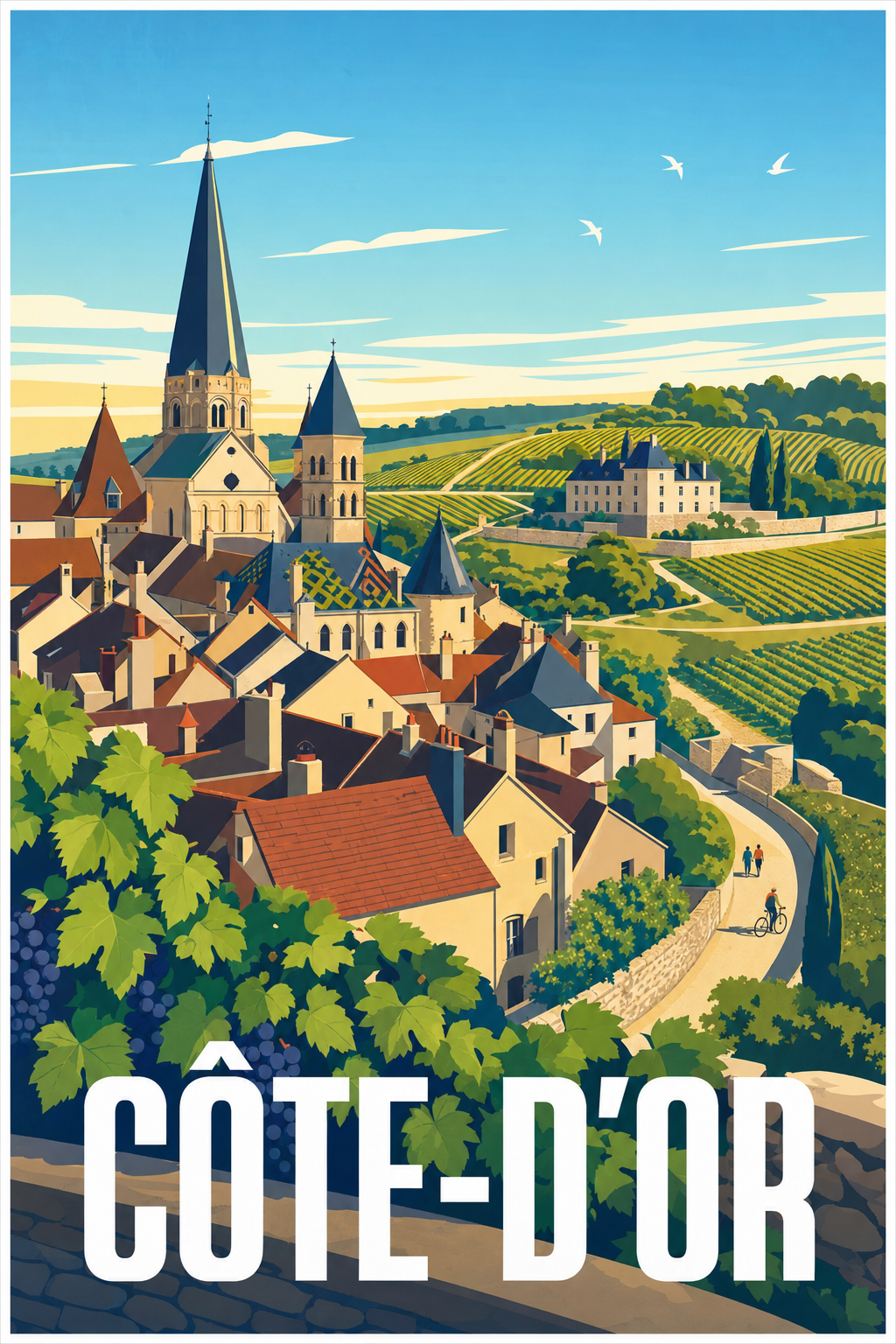 Affiche de la Côte-d'Or
