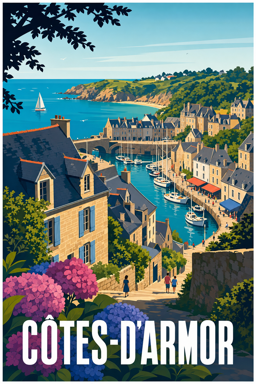 Affiche des Côtes-d'Armor