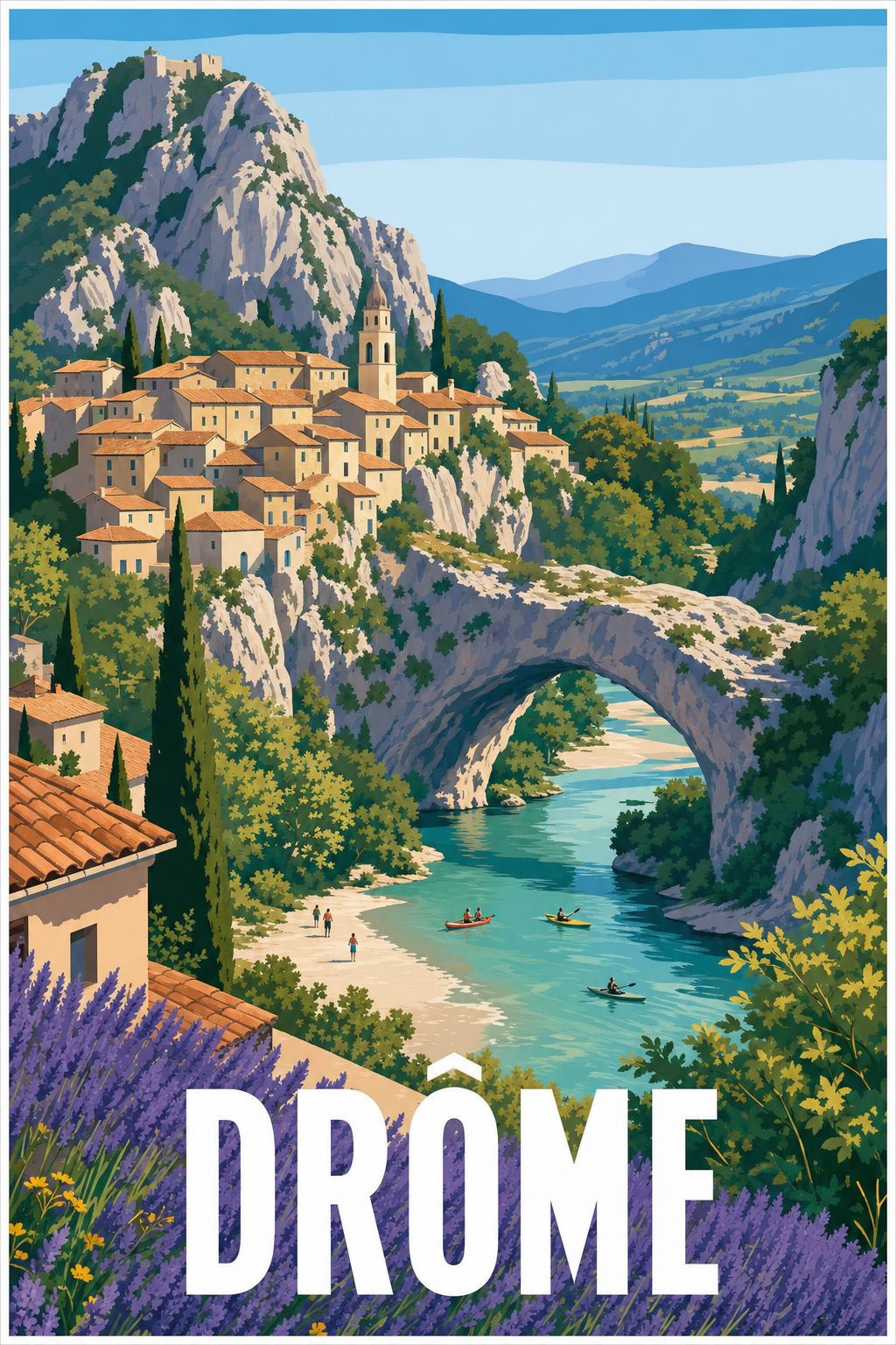 Affiche de la Drôme