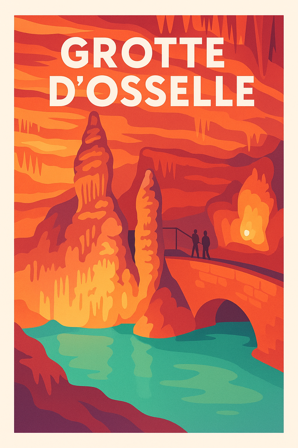 Affiche de Grotte d'Osselle - Voyage au cœur des merveilles souterraines