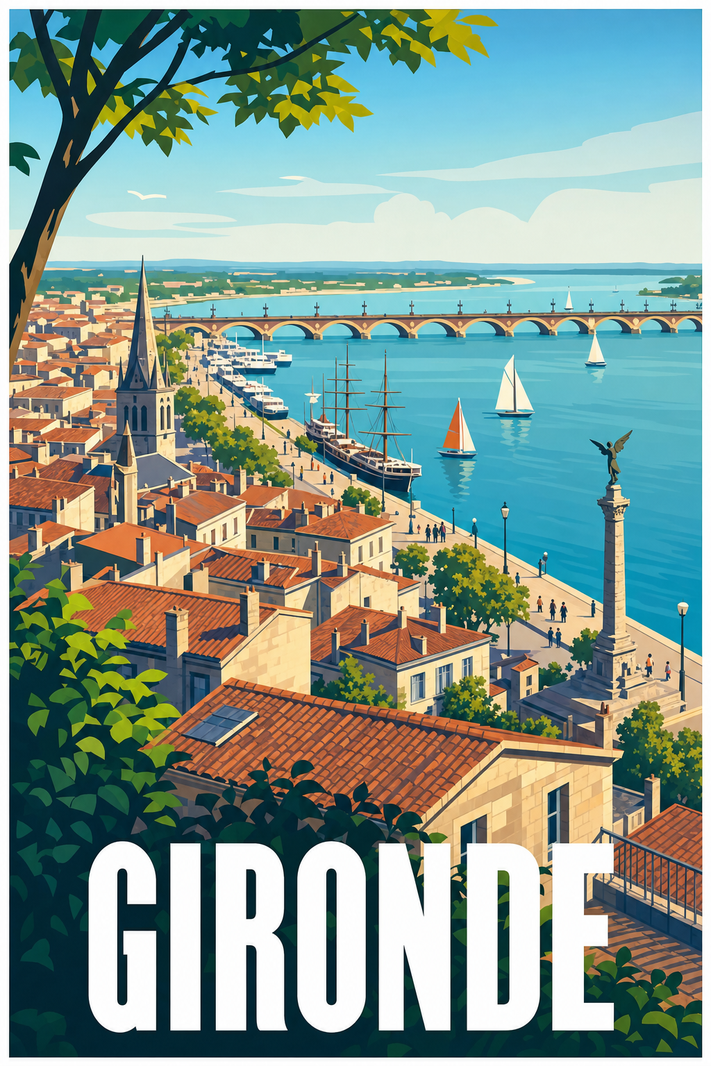 Affiche de la Gironde