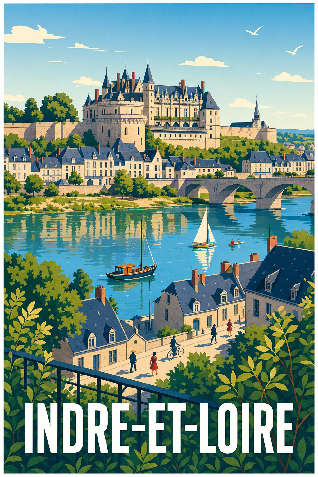 Affiche d'Indre-et-Loire