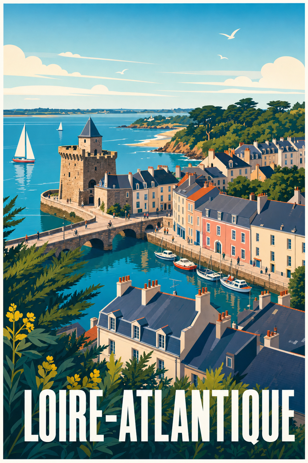 Affiche de la Loire-Atlantique