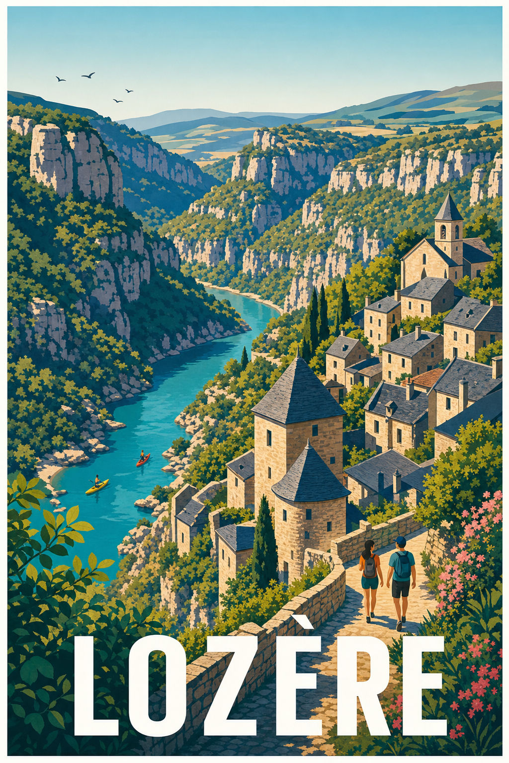Affiche de la Lozère