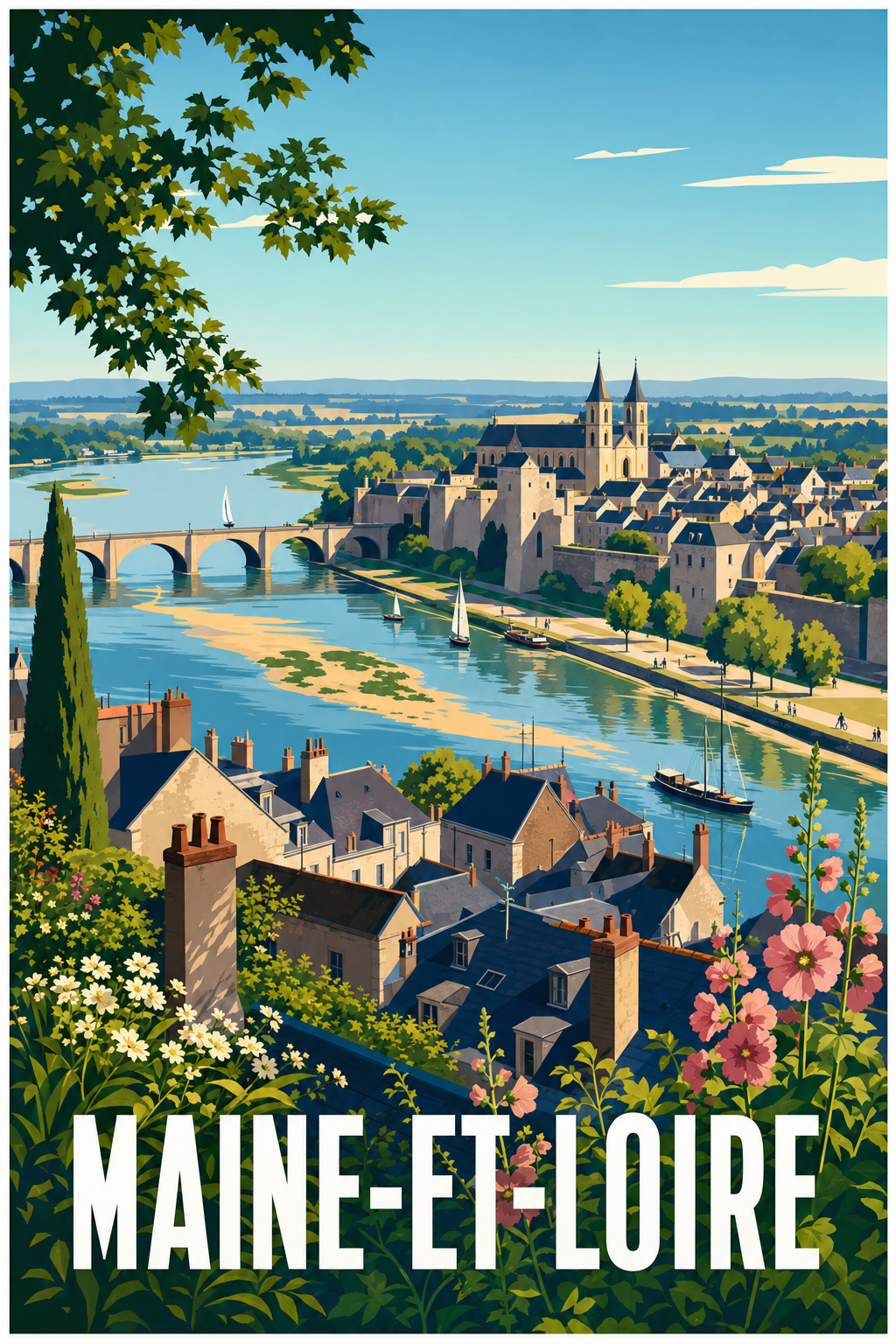 Affiche du Maine-et-Loire