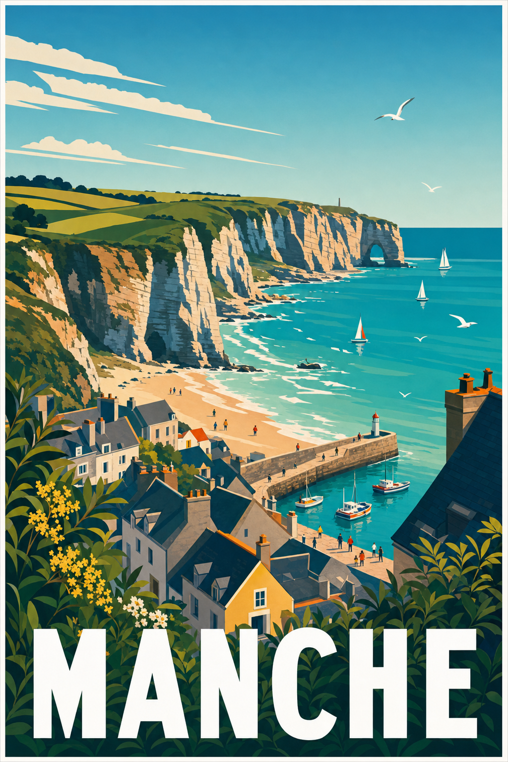 Affiche de la Manche