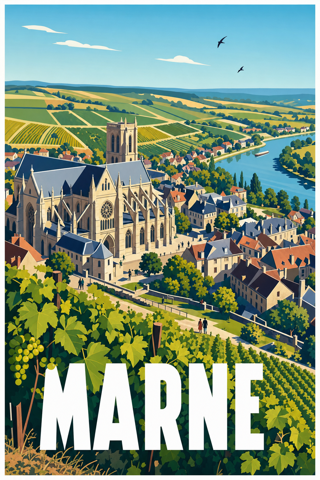 Affiche de la Marne