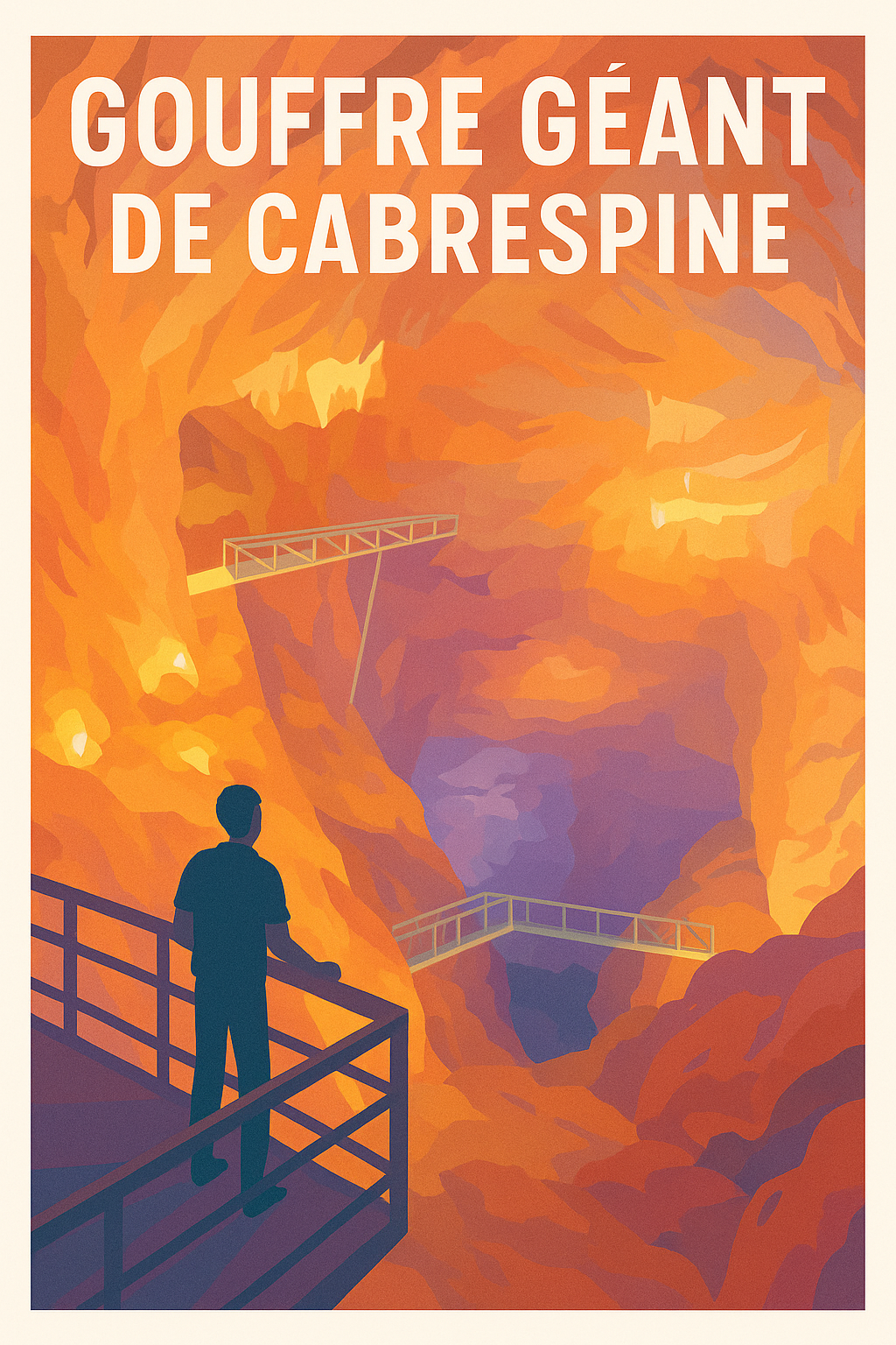 Affiche de Gouffre Géant de Cabrespine - Un voyage vertigineux au centre de la Terre