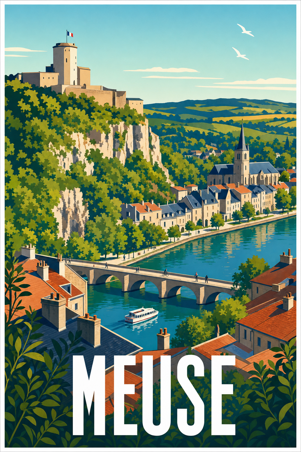 Affiche de la Meuse
