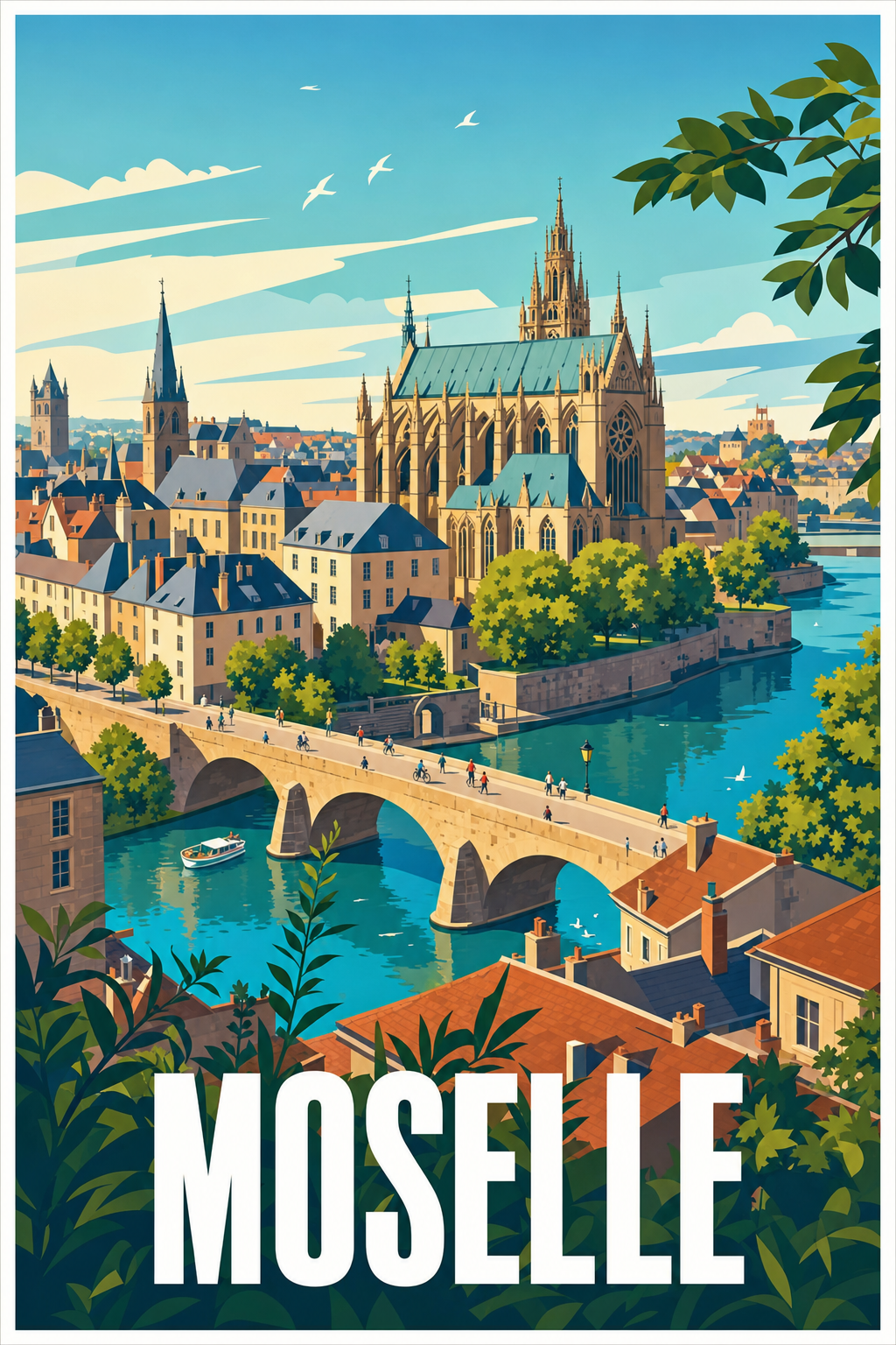 Affiche de la Moselle