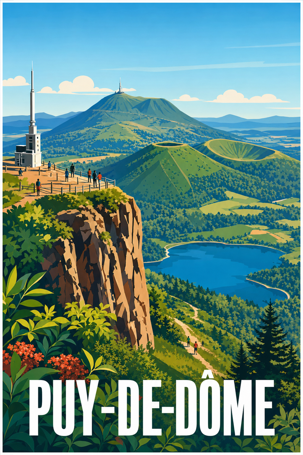 Affiche du Puy-de-Dôme