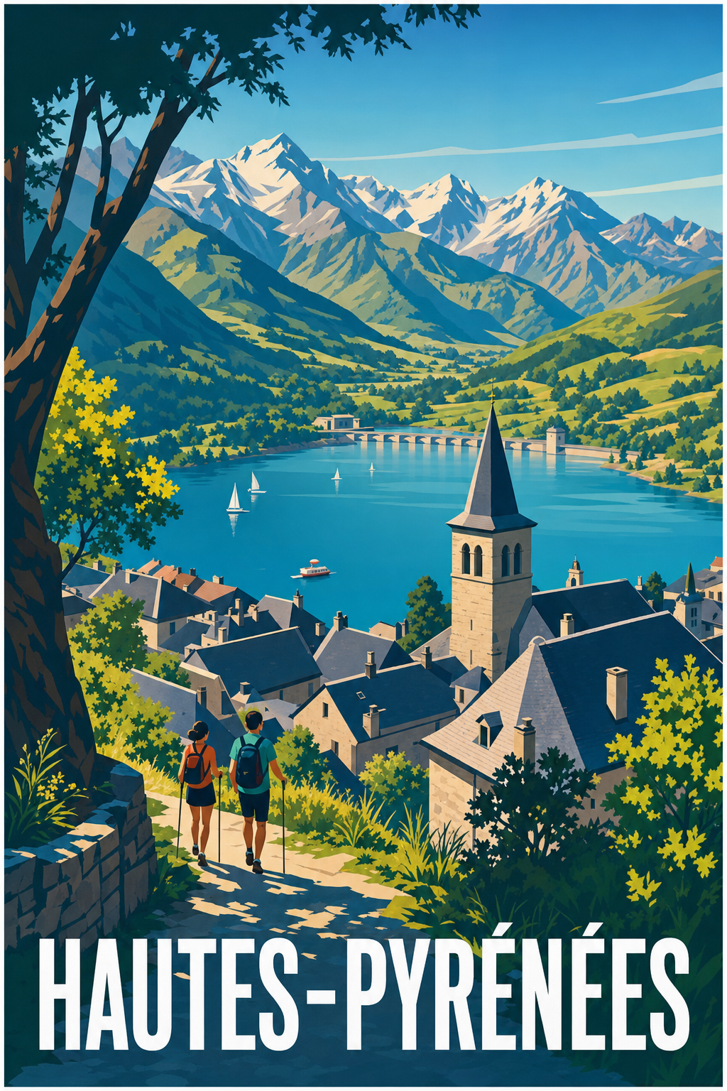 Affiche des Hautes-Pyrénées