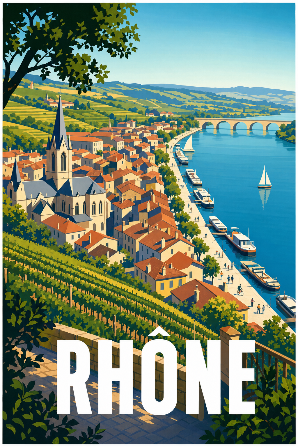 Affiche du Rhône