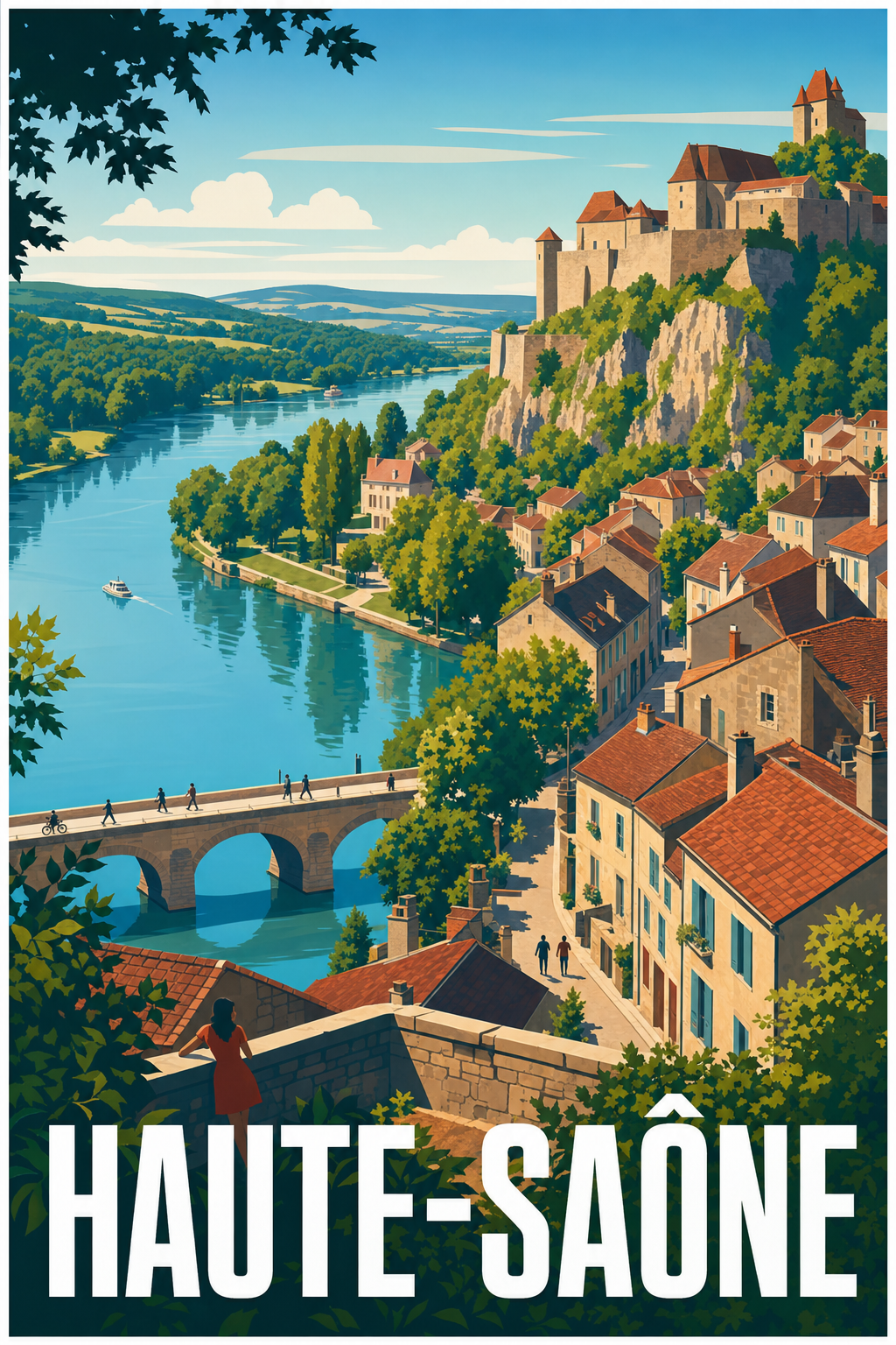 Affiche de la Haute-Saône