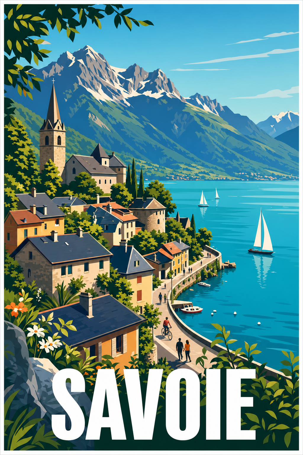 Affiche de la Savoie