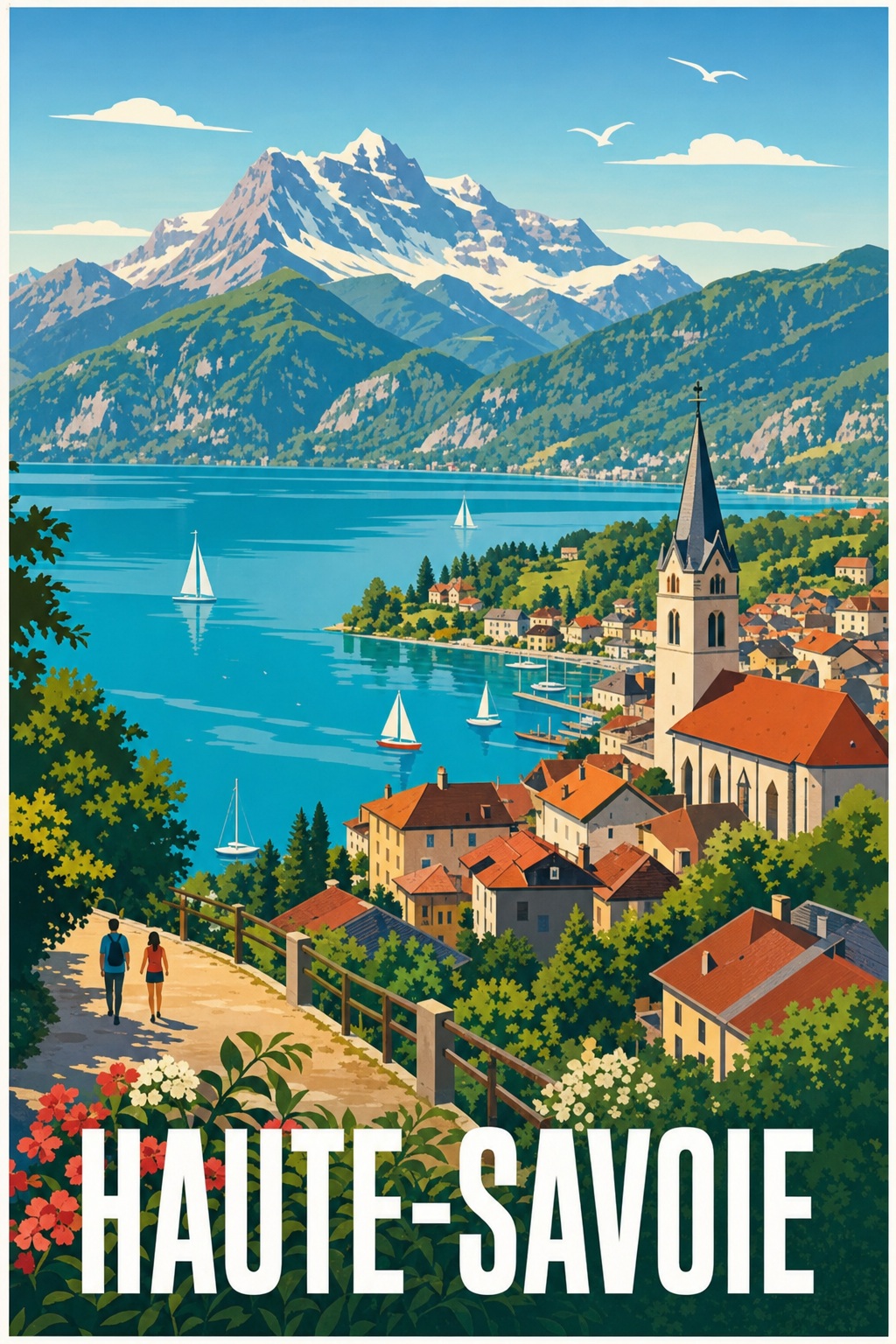 Affiche de la Haute-Savoie