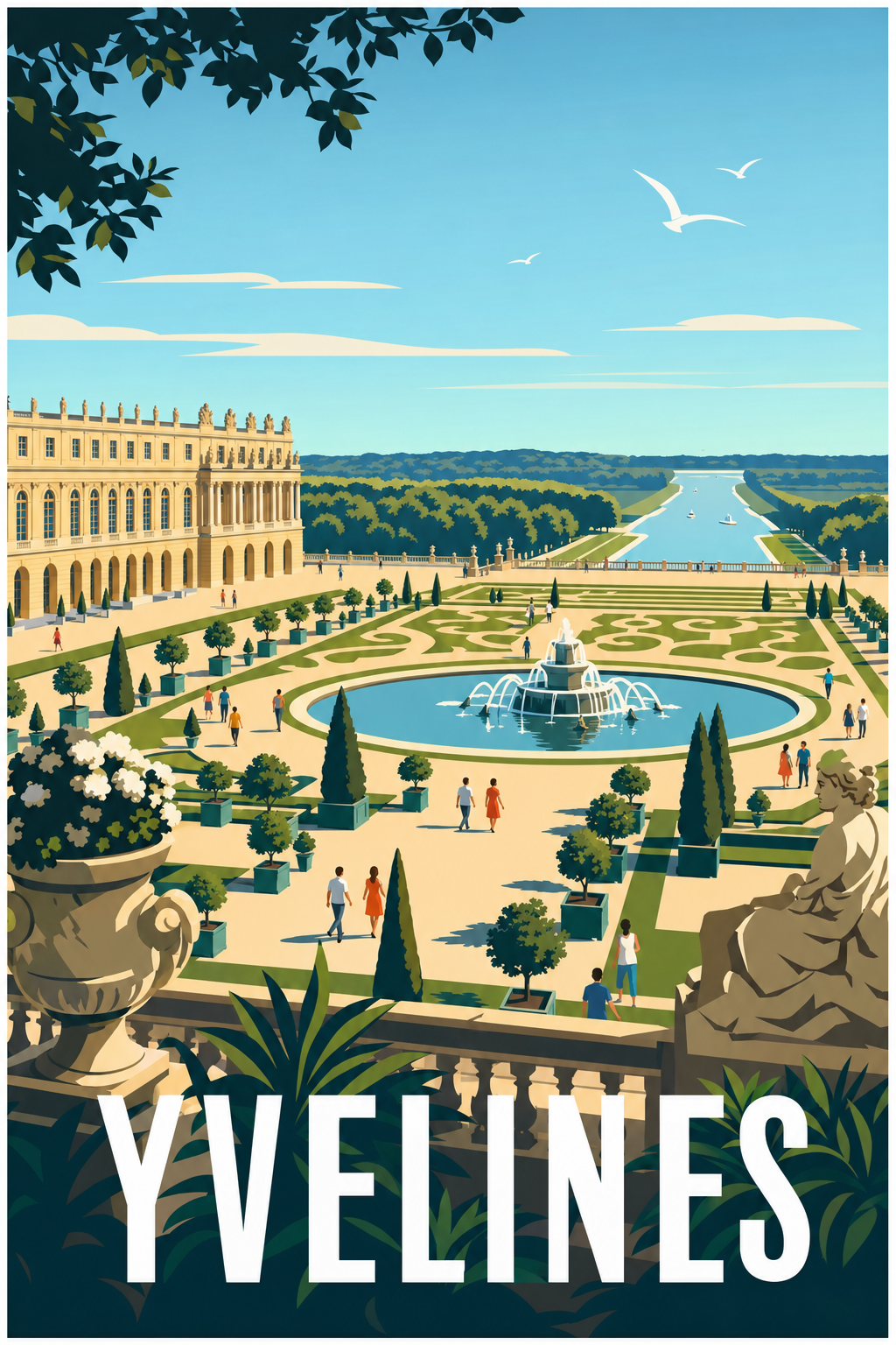 Affiche des Yvelines