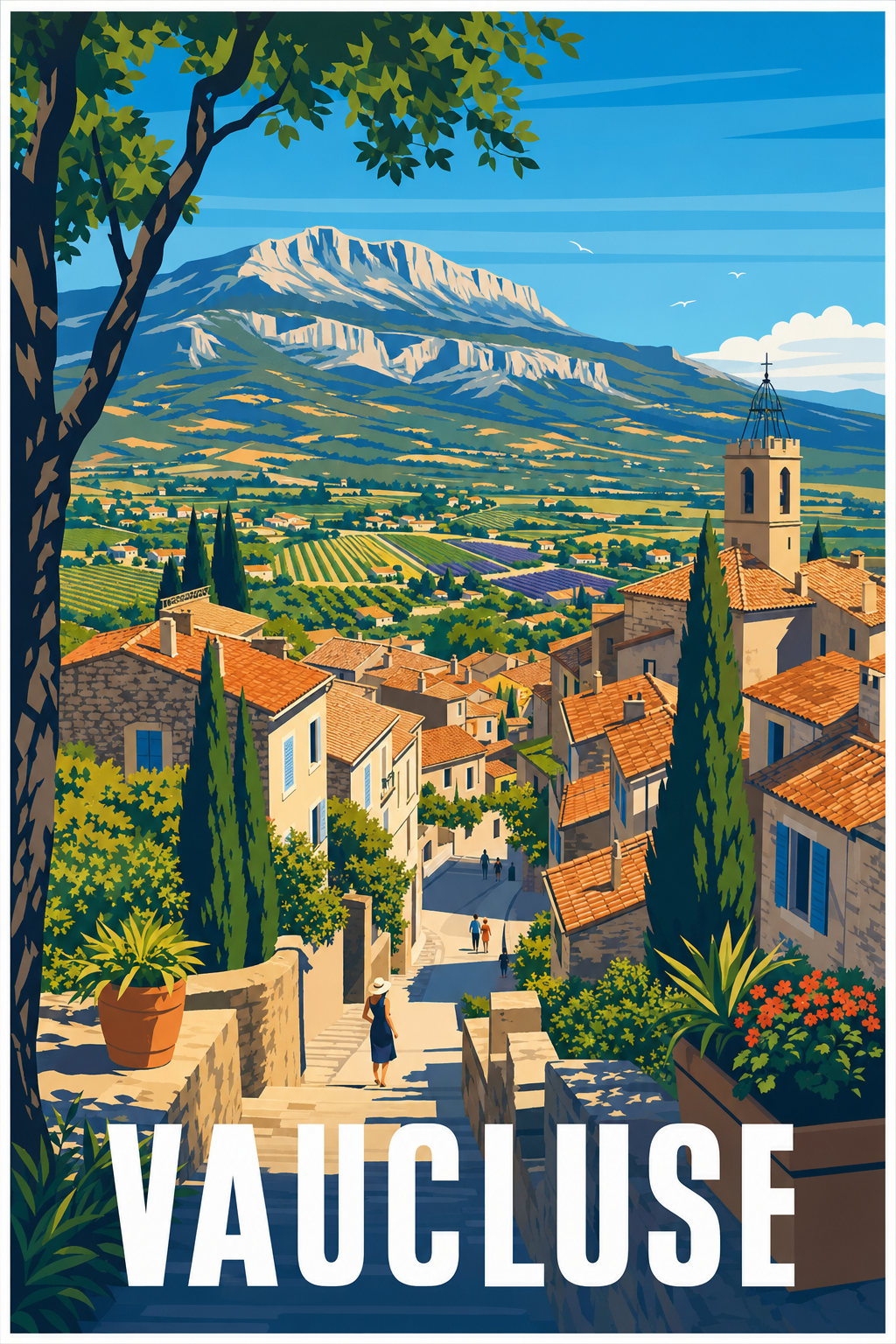 Affiche de Vaucluse